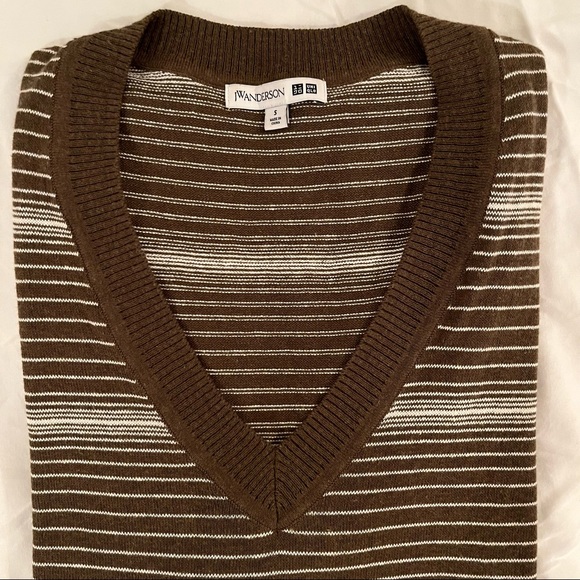 Uniqlo x JW Anderson V-Neck Long-Sleeve Dress - Picture 4 of 5